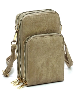 Fashion Crossbody Bag Cell Phone Purse AD081 STONE